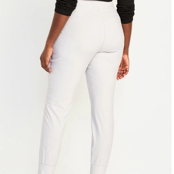NWT OLD NAVY High-Waisted PowerSoft 7/8 Joggers Color: Moondoggie Size Medium - Picture 6 of 7